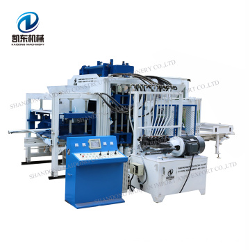 Qt10-15 Full Automatic Building Hollow Solid Border Curbstone Interlocking Block Brick Making Machinery for Sale